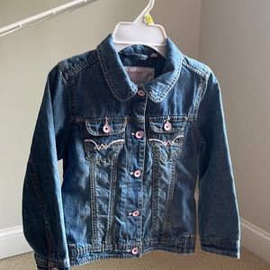 Girls jeans jacket.